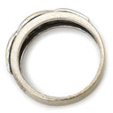 ノンブランド NON BRAND ダイヤモンド 0.10ct デザインリング ホワイトゴールド K18WG ダイヤモンド リング 指輪 18K 750 WG 1粒 1石 10.5号
