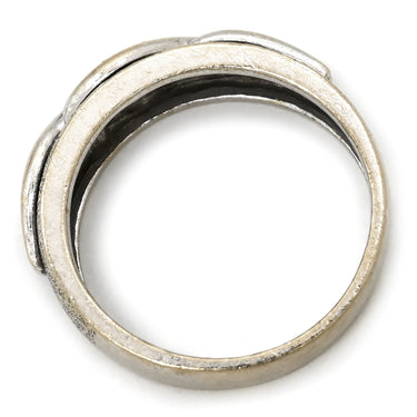 ノンブランド NON BRAND ダイヤモンド 0.10ct デザインリング ホワイトゴールド K18WG ダイヤモンド リング 指輪 18K 750 WG 1粒 1石 10.5号