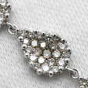 ノンブランド NON BRAND ダイヤ 1.15ct ネックレストップ ホワイトゴールド K18WG ダイヤモンド ペンダントトップ Au750 18K WG ブラウンダイヤ 3モチーフ連結デザイン ドロップ