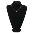 ノンブランド NON BRAND ダイヤモンド プラチナシルバー Pt900 ダイヤモンド Pt850(チェーン) ネックレス Pt900 プラチナ インビジブルセッティング スネークチェーン