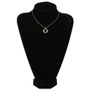 ノンブランド NON BRAND ダイヤモンド デザイン ネックレストップ イエローゴールド K18YG ダイヤモンド ペンダントトップ 18K 750 YG 10P 10石 2連 スウィング