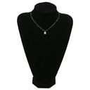 ノンブランド NON BRAND オパール ダイヤモンド プラチナシルバー Pt900 オパール ダイヤモンド Pt850(チェーン) ネックレス Pt900 プラチナ 遊色 プレイオブカラー ベネチアンチェーン