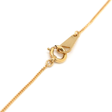 ノンブランド NON BRAND ダイヤモンド 0.25ct イエローゴールド K18YG ダイヤモンド ネックレス Au750 18K 18金 フラワークラスター スパイラルフレーム