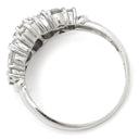 ノンブランド NON BRAND ダイヤモンド 1.50ct パヴェ プラチナシルバー Pt900 ダイヤモンド リング 指輪 プラチナ900 デザインリング ラウンドブリリアント 17石 15号