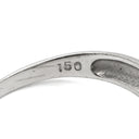 ノンブランド NON BRAND ダイヤモンド 1.50ct パヴェ プラチナシルバー Pt900 ダイヤモンド リング 指輪 プラチナ900 デザインリング ラウンドブリリアント 17石 15号