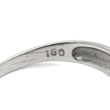 ノンブランド NON BRAND ダイヤモンド 1.50ct パヴェ プラチナシルバー Pt900 ダイヤモンド リング 指輪 プラチナ900 デザインリング ラウンドブリリアント 17石 15号