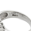 ノンブランド NON BRAND ダイヤモンド 2.12ct プラチナシルバー Pt900 ダイヤモンド リング 指輪 プラチナ フラワーモチーフ クラスターリング 12.5号