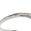 ノンブランド NON BRAND ダイヤモンド 0.50ct デザインリング プラチナシルバー Pt900 ダイヤモンド リング 指輪 プラチナ900 V字 Vライン ラウンドブリリアント 10.5号