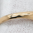 ノンブランド NON BRAND ダイヤモンド 0.11ct デザインリング イエローゴールド K18YG ダイヤモンド リング 指輪 18K 750 YG 1粒 1石 15号