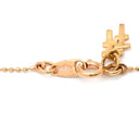 フォリフォリ Folli Follie ダイヤモンド 0.11ct クロスペンダント ピンクゴールド K18PG ダイヤモンド ネックレス 十字架 CROSS 18K 750 PG