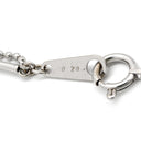 ノンブランド NON BRAND ダイヤモンド 0.20ct ホワイトゴールド K18WG ダイヤモンド ブレスレット Au750 18K 18金 WG 2連レイヤード ボールチェーン