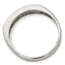 ノンブランド NON BRAND パヴェダイヤ 0.35ct 一文字リング プラチナシルバー Pt900 ダイヤモンド リング 指輪 プラチナ900 5石 5粒 1列 ラウンドブリリアント 11.5号