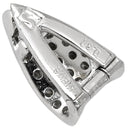 ノンブランド NON BRAND ダイヤモンド ホワイトゴールド K18WG ダイヤモンド ペンダントトップ Au750 18K 18金 パヴェ トリリアント トライアングル 開閉式バチカン