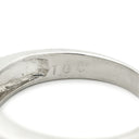 ノンブランド NON BRAND ダイヤ 1.00ct 一文字リング プラチナシルバー Pt900 ダイヤモンド リング 指輪 プラチナ900 7石 7粒 1列 バゲットカット 11.5号