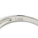 ノンブランド NON BRAND ダイヤ 1.00ct 一文字リング プラチナシルバー Pt900 ダイヤモンド リング 指輪 プラチナ900 7石 7粒 1列 ラウンドブリリアントカット 12.5号