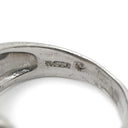 ノンブランド NON BRAND ダイヤモンド 1.00ct プラチナシルバー Pt900 ダイヤモンド リング 指輪 Pt プラチナ ウェーブ 波型 パヴェ ラウンドブリリアント バゲット 11号