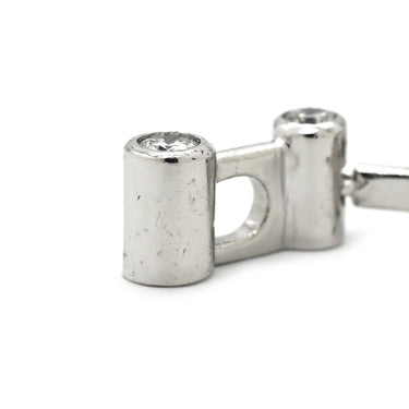 ノンブランド NON BRAND ダイヤ 0.31ct デザイン プラチナシルバー Pt900 ダイヤモンド ペンダントトップ ラウンド プラチナ900 ネックレストップ ドロップ スウィング