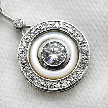 ノンブランド NON BRAND ダイヤ 0.31ct デザイン プラチナシルバー Pt900 ダイヤモンド ペンダントトップ ラウンド プラチナ900 ネックレストップ ドロップ スウィング