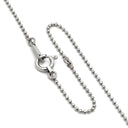 ノンブランド NON BRAND ダイヤモンド プラチナシルバー Pt900 ダイヤモンド Pt850(チェーン) ネックレス Pt900 プラチナ パヴェ しずく 雫 ペアシェイプ ボールチェーン