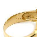 ノンブランド NON BRAND ハートモチーフ ダイヤモンド 1.78ct イエローゴールド K18YG ダイヤモンド リング 指輪 パヴェ 18K 750 YG 9.5号