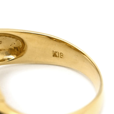 ノンブランド NON BRAND ハートモチーフ ダイヤモンド 1.78ct イエローゴールド K18YG ダイヤモンド リング 指輪 パヴェ 18K 750 YG 9.5号