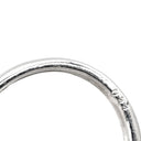 ノンブランド NON BRAND ダイヤモンド 片耳用 プラチナシルバー Pt900 ダイヤモンド イヤリング Pt900 プラチナ サークル ハーフフープ型 ネジ式
