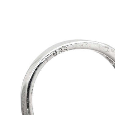 ノンブランド NON BRAND ダイヤモンド 片耳用 プラチナシルバー Pt900 ダイヤモンド イヤリング Pt900 プラチナ サークル ハーフフープ型 ネジ式