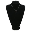 ノンブランド NON BRAND ダイヤ 0.37ct ホワイトゴールド K18WG ダイヤモンド ペンダントトップ Au750 18K WG ブラウンダイヤ バゲットカット クロスオーバーデザイン