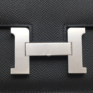 エルメス HERMES コンスタンスミニ 3 ミロワール ブラック ヴォーエプソン ショルダーバッグ シルバー金具 新品 未使用 黒 2026年製