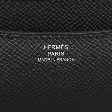 エルメス HERMES コンスタンスミニ 3 ミロワール ブラック ヴォーエプソン ショルダーバッグ シルバー金具 新品 未使用 黒 2026年製
