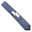 エルメス HERMES クラバット 7cm アンジップ H339239T 02 マリン×アズール×ブラン シルク ネクタイ 紺 青 白 総柄 H柄 UN ZIP 新品 未使用