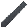 エルメス HERMES クラバット 7cm Hゴシック H339252T 01 ノワールXアントラシト シルク ネクタイ 黒 グレー 総柄 H GOTHIQUE 新品 未使用