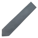 エルメス HERMES クラバット 8cm Hトレフル H659448T 02 アントラシト シルク ネクタイ ダークグレー H TREFLE 総柄 新品 未使用