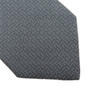 エルメス HERMES クラバット 8cm Hトレフル H659448T 02 アントラシト シルク ネクタイ ダークグレー H TREFLE 総柄 新品 未使用