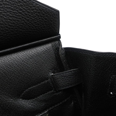 エルメス HERMES バーキン30 ブラック トゴ ハンドバッグ ゴールド金具 黒