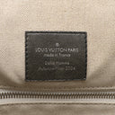 ルイヴィトン LOUIS VUITTON クリストファー MM M11521 ブラック レザー ブラッシュドモノグラムカウハイドレザー リュック・デイパック シルバー金具 ヴィンテージ調 バックパック
