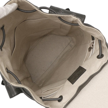 ルイヴィトン LOUIS VUITTON クリストファー MM M11521 ブラック レザー ブラッシュドモノグラムカウハイドレザー リュック・デイパック シルバー金具 ヴィンテージ調 バックパック