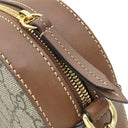 グッチ GUCCI GGスプリーム チェーンショルダー 779784 ベージュ×ブラウン GGスプリームキャンバス レザー ショルダーバッグ ゴールド金具 PVC×レザー
