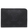 ルイヴィトン LOUIS VUITTON ポシェットジュール GM NM M80044 ノワール レザー トリヨンシャドウレザー クラッチバッグ シルバー金具 シャドウ ドキュメントケース