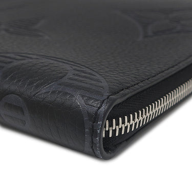 ルイヴィトン LOUIS VUITTON ポシェットジュール GM NM M80044 ノワール レザー トリヨンシャドウレザー クラッチバッグ シルバー金具 シャドウ ドキュメントケース