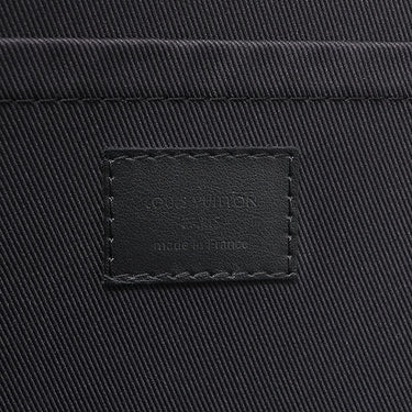 ルイヴィトン LOUIS VUITTON ポシェットジュール GM NM M80044 ノワール レザー トリヨンシャドウレザー クラッチバッグ シルバー金具 シャドウ ドキュメントケース