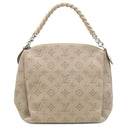 ルイヴィトン LOUIS VUITTON バビロン PM M51224 ガレ モノグラムマヒナ 2WAYバッグ シルバー金具 ベージュ
