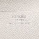 エルメス HERMES ベアンスフレ グリペール ヴォーエプソン 長財布 シルバー金具 二つ折り 2023年製