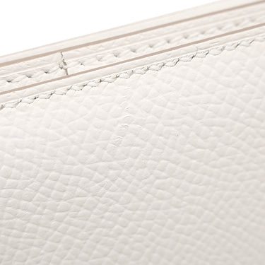 エルメス HERMES ベアンスフレ グリペール ヴォーエプソン 長財布 シルバー金具 二つ折り 2023年製