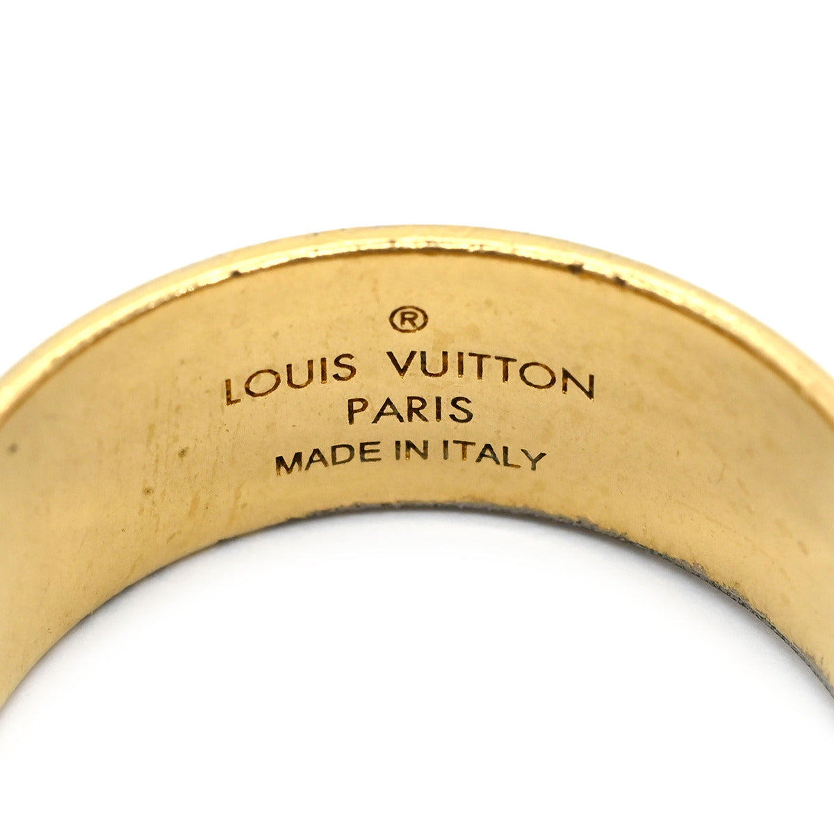 ルイヴィトン　ネックレスリング 【訳あり】【リングのみ】 LOUIS VUITTON（ルイ・ヴィトン） 美品 リングネックレス モノグラム