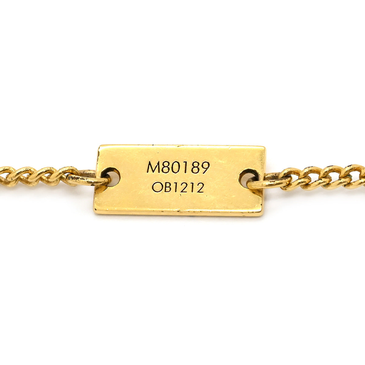 ルイヴィトン ネックレス LV リングネックレス ゴールド M80189 ルイヴィトン LOUIS VUITTON リングネックレス モノグラム M80189