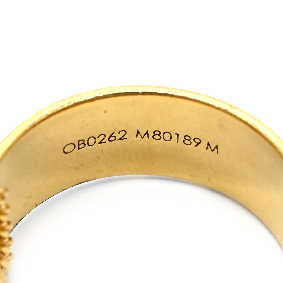 ク*ン様 LOUIS VUITTON モノグラムリング(ゴールド) M80189 ルイヴィトン LOUIS VUITTON リングネックレス モノグラム M80189