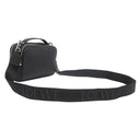 ロエベ LOEWE クロスボディ カメラバッグ ミニ ブラック レザー ソフトグレインカーフ ショルダーバッグ シルバー金具 黒