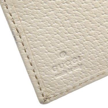グッチ GUCCI GGスプリーム 170410 ブラック×ホワイト GGスプリームキャンバス 二つ折り財布 コンパクト 黒 白 ロゴ PVC