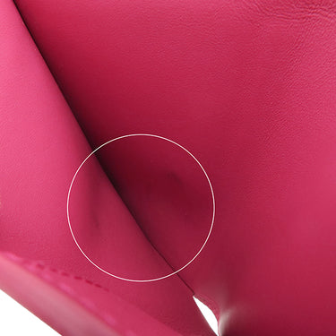 ルイヴィトン LOUIS VUITTON ポルトフォイユカプシーヌ コンパクト M62157 ノワール×ホットピンク レザー トリヨンレザー 三つ折り財布 ゴールド金具 黒 ピンク ブラック金具